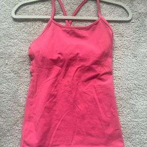Pink Lululemon Tank